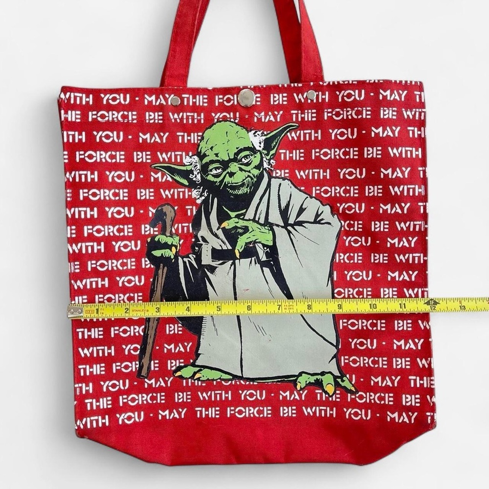 Vintage Joseph Industries 1983 Star Wars Yoda Tote Bag May the Force Be With You - Picture 4 of 8